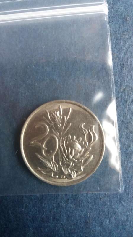 South Africa 1971 20 cents * UNC*