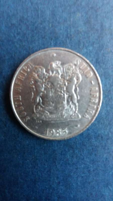South Africa 1985 50 cent