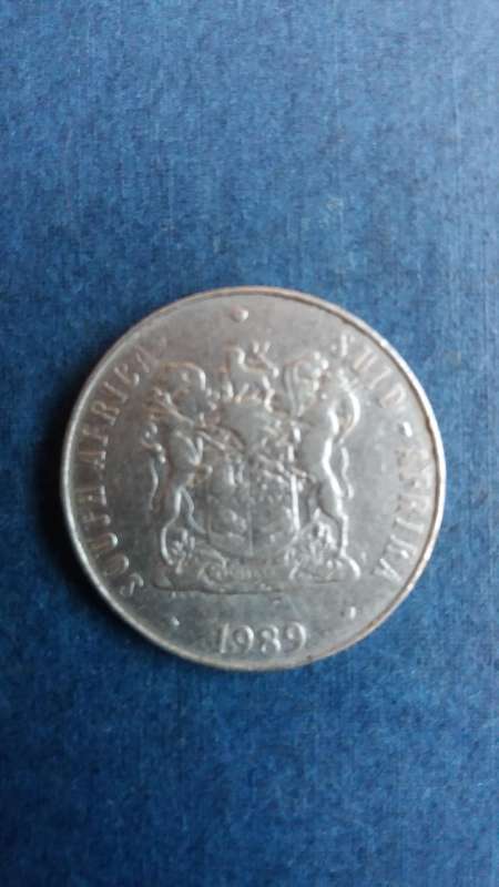 South Africa 1989 50 cent