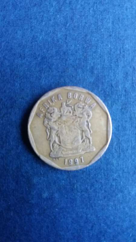 South Africa 1997 50 cent