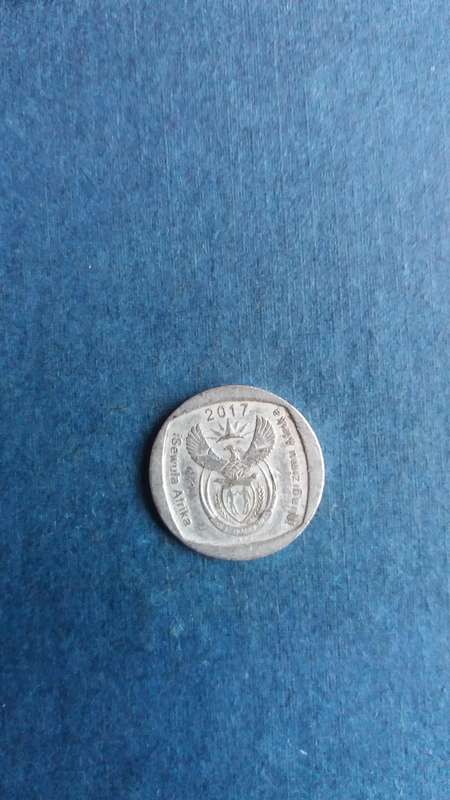 South Africa 2017 R1 * No Mintage Figures Difficult to find*