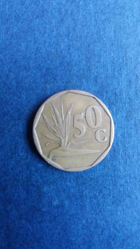 South Africa 1995 50 cent