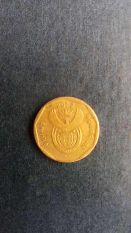 South Africa 2012 20 cent