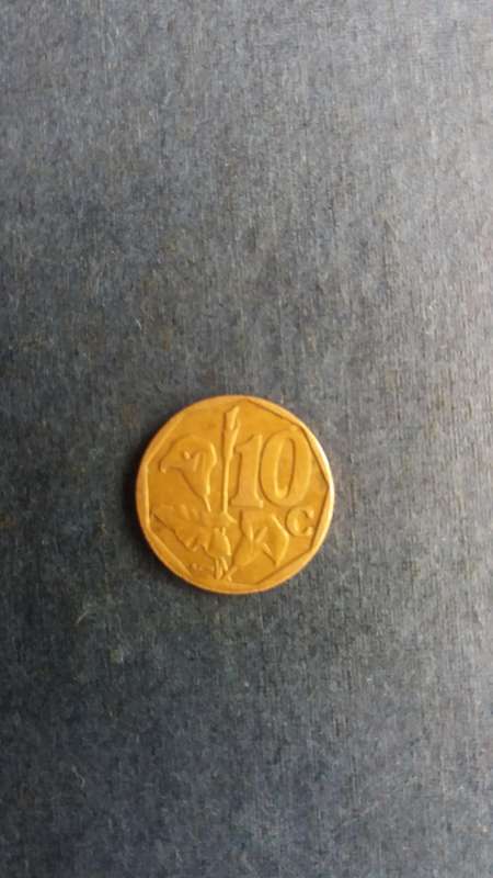 South Africa 1996 10 cent