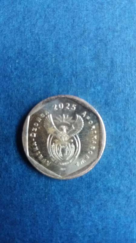 South Africa 3rd Decimal 2025 50 cents