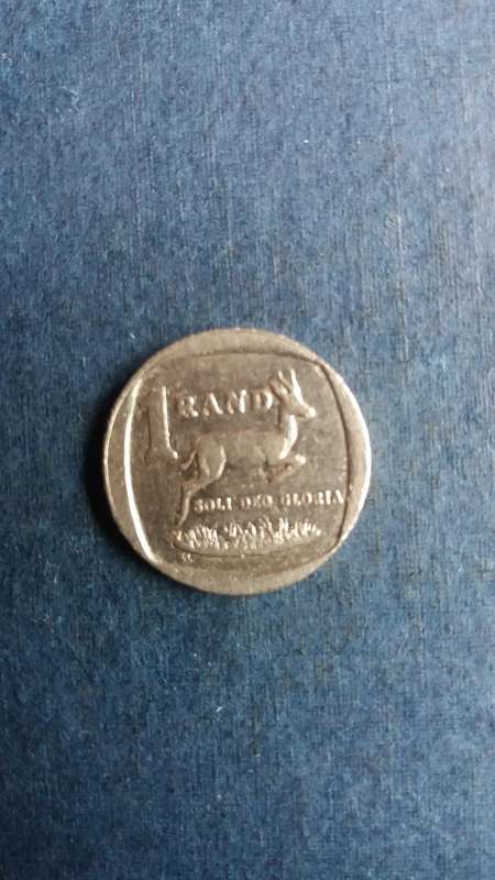 South Africa 1998 R1 *Mintage figure 11 000 000 & difficult to find*
