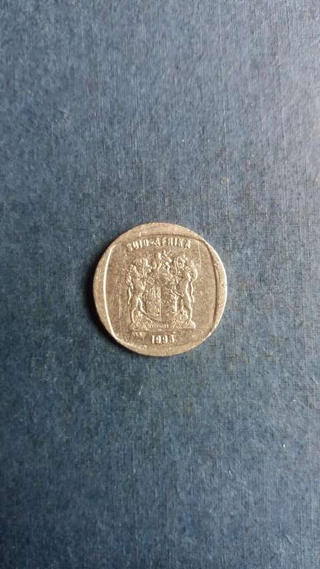 South Africa 1998 R1 *Mintage figure 11 000 000 & difficult to find*