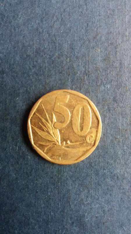 South Africa 2019 50 cent *Condition AU/UNC*