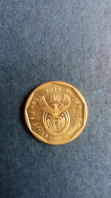 South Africa 2019 50 cent *Condition AU/UNC*