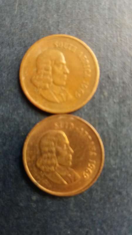 South Africa 1969 1 cent * English & Afrikaans legend - Jan van Riebeeck*