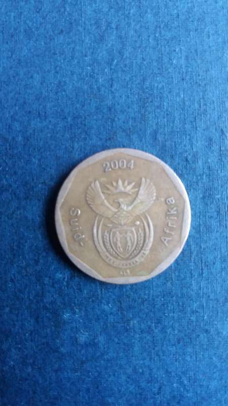 South Africa 2004  50 cents