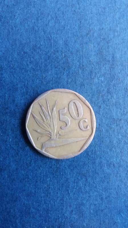 South Africa 1995 50 cent