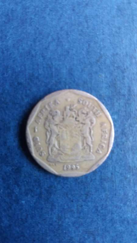 South Africa 1995 50 cent