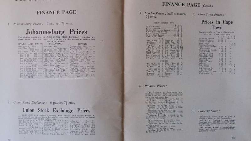 The Cape Times Style Book *First Edition December 1947*