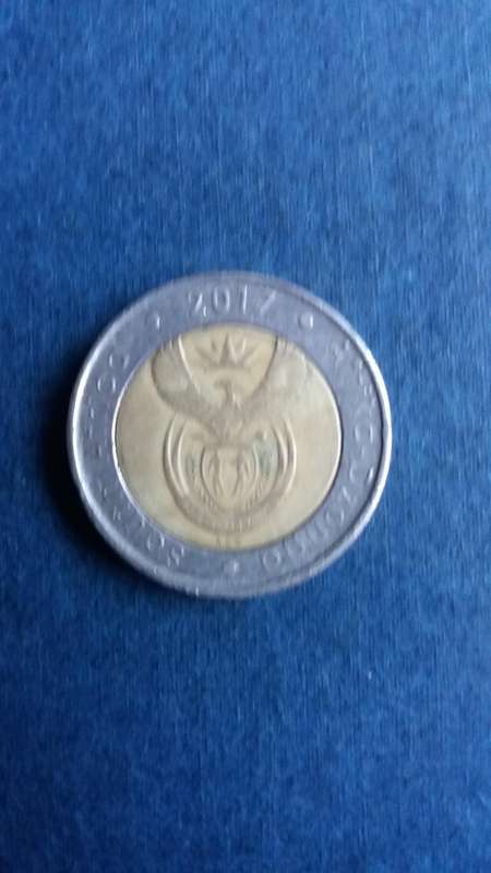 South Africa 2017 R5 *Difficult to find no mintage fiqures*