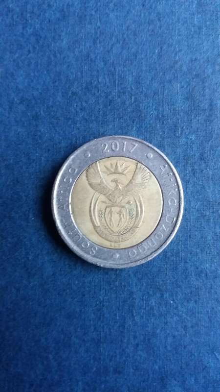 South Africa 2017 R5 *Difficult to find no mintage fiqures*