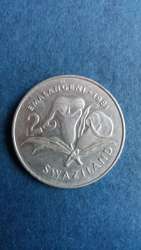 Swaziland 1981 2 Emalangeni *Diamond Jubilee of King Sobhuza II 1921 -  1981* Mintage 50 000