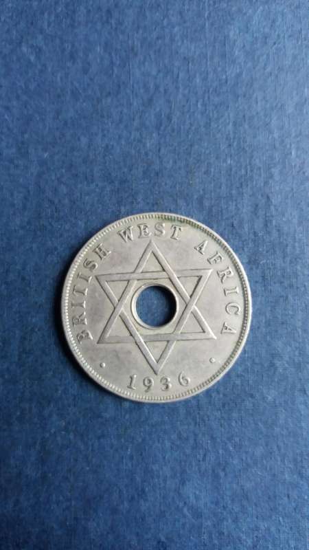 British West Africa 1936 KN 1 Penny