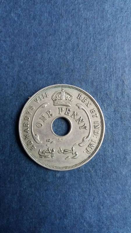 British West Africa 1936 KN 1 Penny