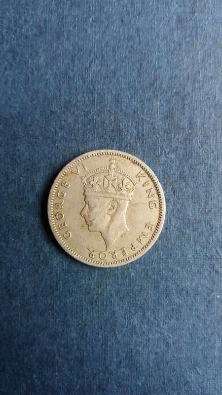 Southern Rhodesia 1947 1 Shilling *George VI Mintage 8 000 000*