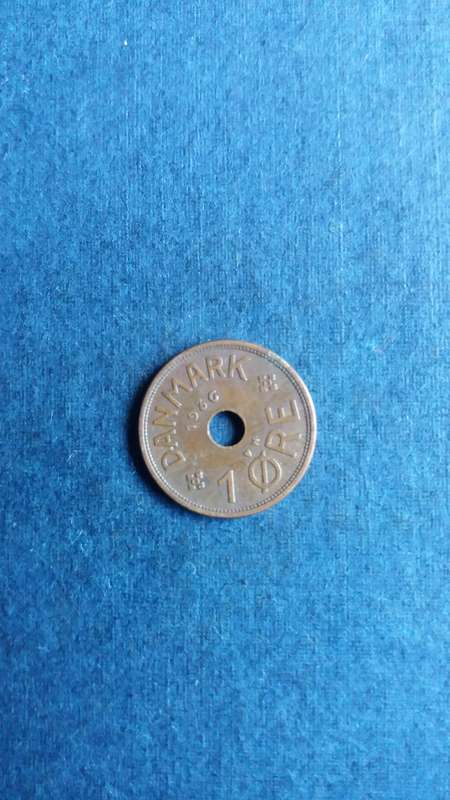 Denmark 1936 1 Ore *Christian X*