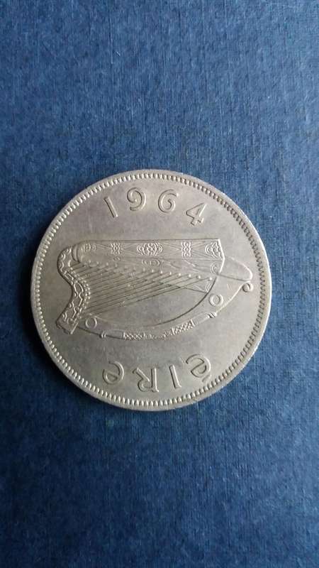 Ireland 1961 2 shillings 6 pence * Mintage 3 000 000*