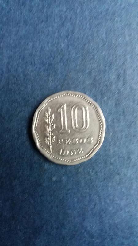 Argentina 1962 10 Pesos