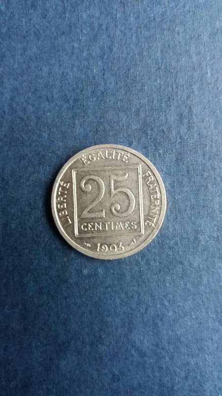 France 1903 25 Centimes