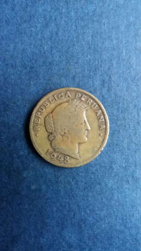 Peru 1948 20 Centavos