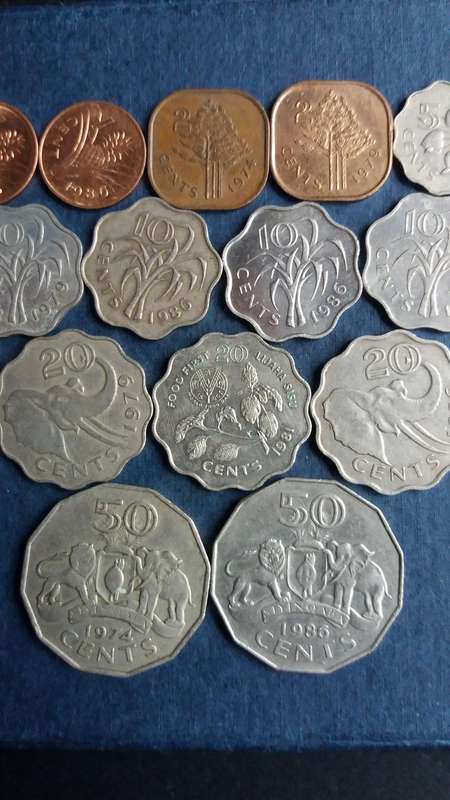 Swaziland lot of 20 Coins