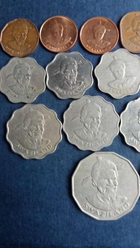 Swaziland lot of 20 Coins