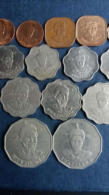 Swaziland lot of 20 Coins