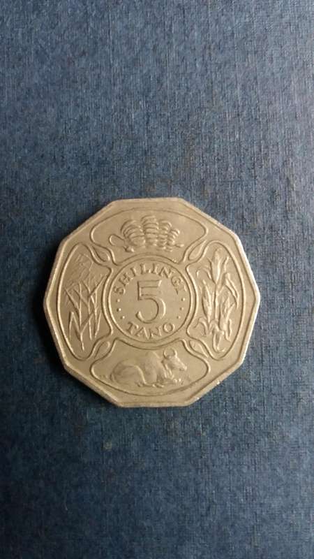 Tanzania 1989 5 Shilingi