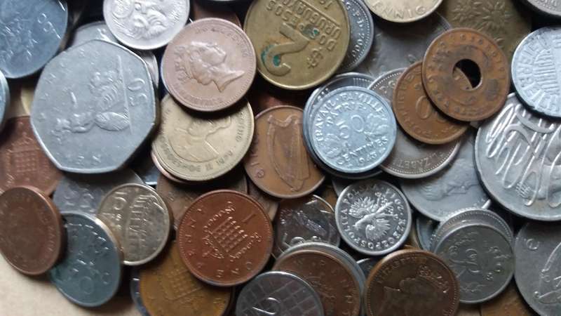 World Mix Coins - 300 coins in total * No South African Coins*