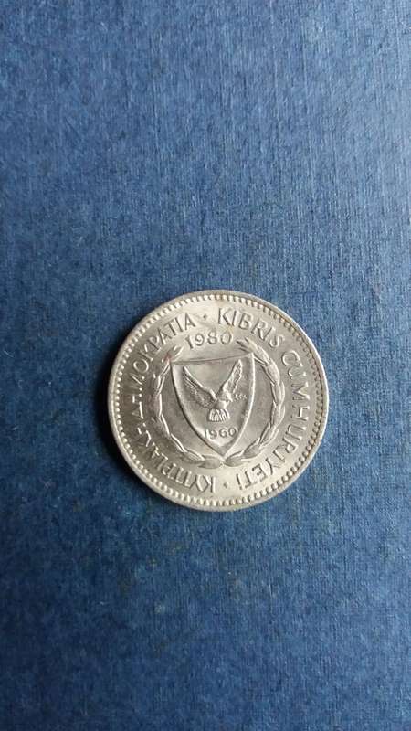 Cyprus 1980 50 Mils