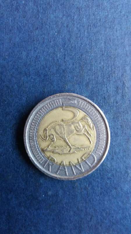 South Africa 2017 R5 *Difficult to find no mintage fiqures*