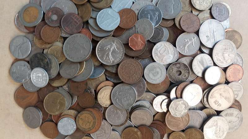 World Mix Coins - 300 coins in total * No South African Coins*