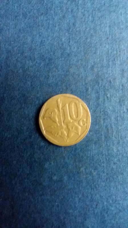 South Africa 2002 10 cent