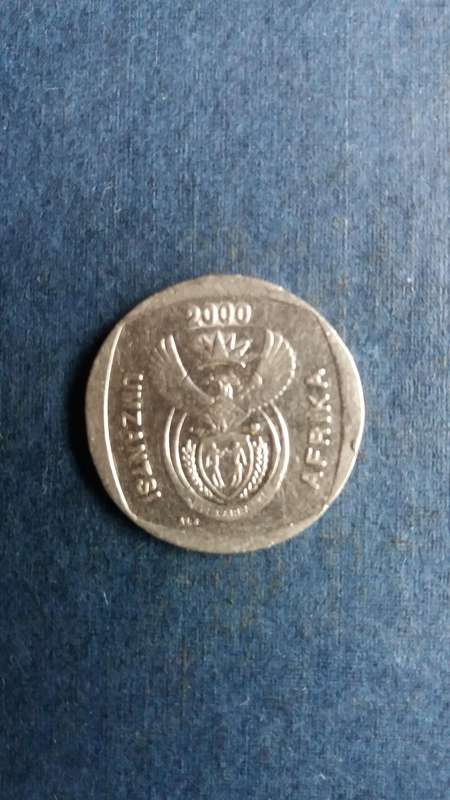South Africa 2000 R2 * New Coat of Arms* Mintage 19 000 000