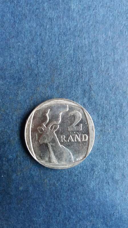 South Africa 1999 R2 * Mintage 4.8 Million Scarce to find*