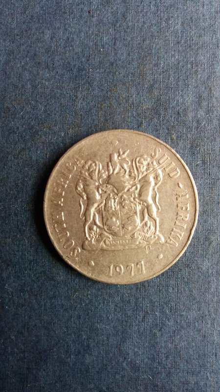 South Africa 1977 50 cent