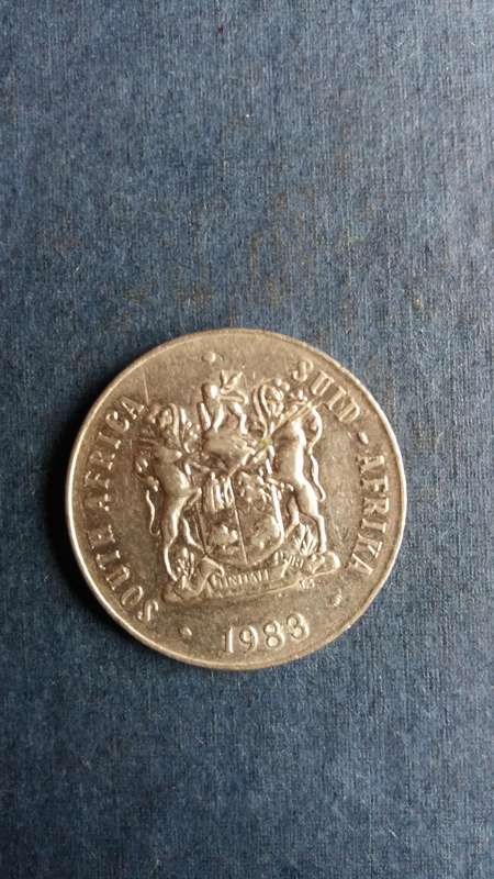 South Africa 1983 50 cent