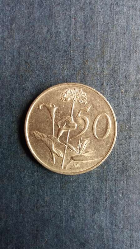 South Africa 1983 50 cent