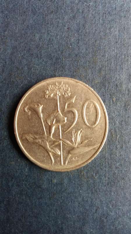 South Africa 1981 50 cent