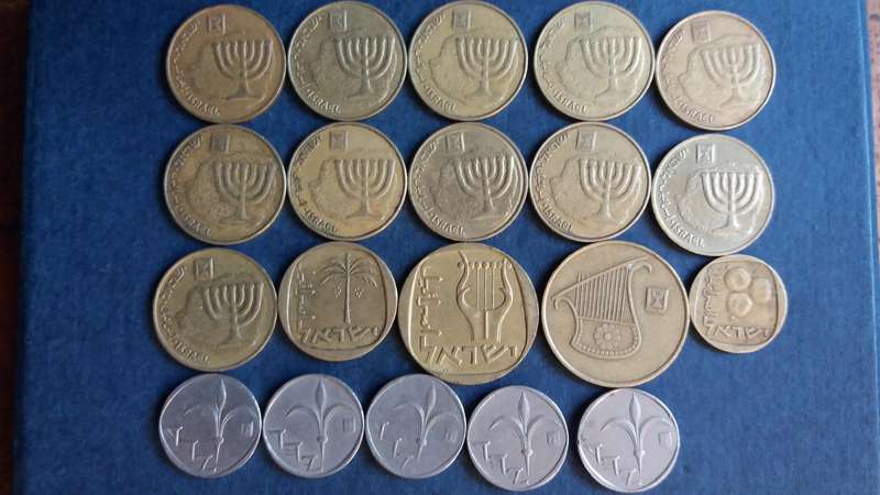 Israel lot * 20 x coins*