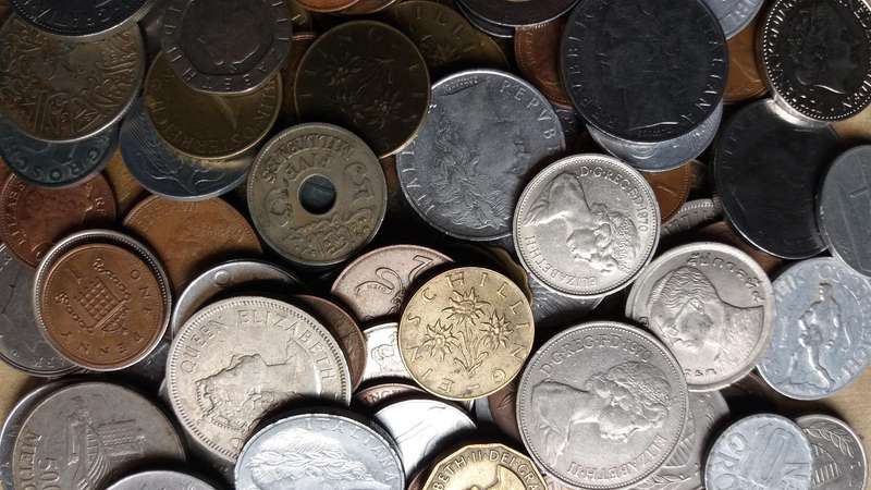 World Mix Coins - 150 coins in total * No South African Coins*