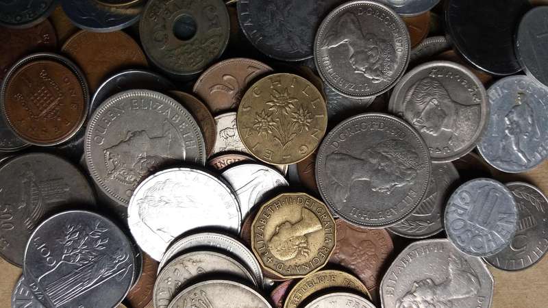 World Mix Coins - 150 coins in total * No South African Coins*