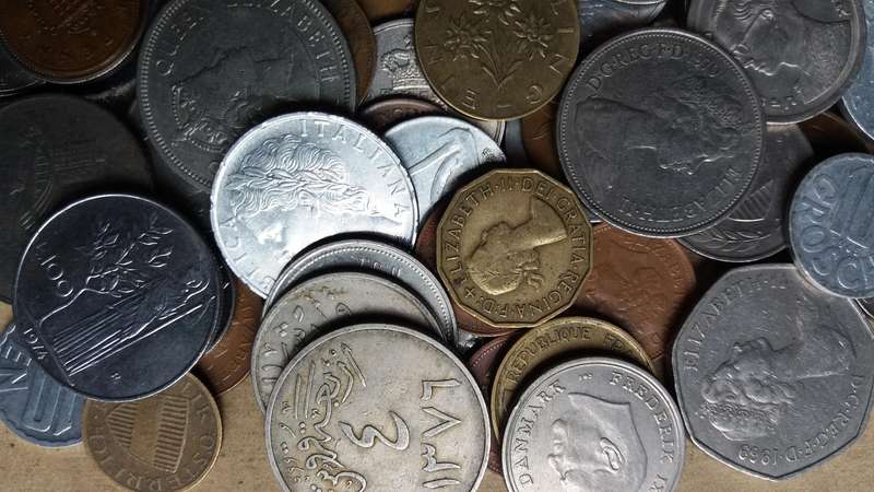 World Mix Coins - 150 coins in total * No South African Coins*