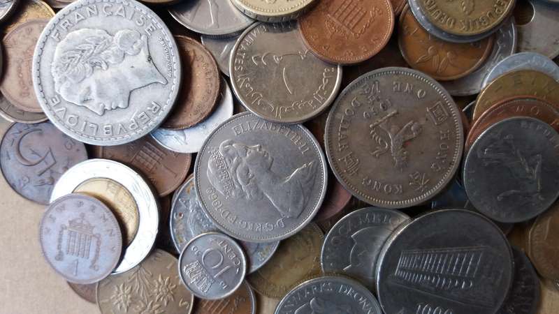 World Mix Coins - 200 coins in total * No South African Coins*