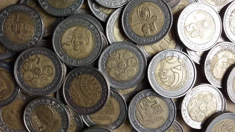 South Africa lot of 50 commemorative R5 coins